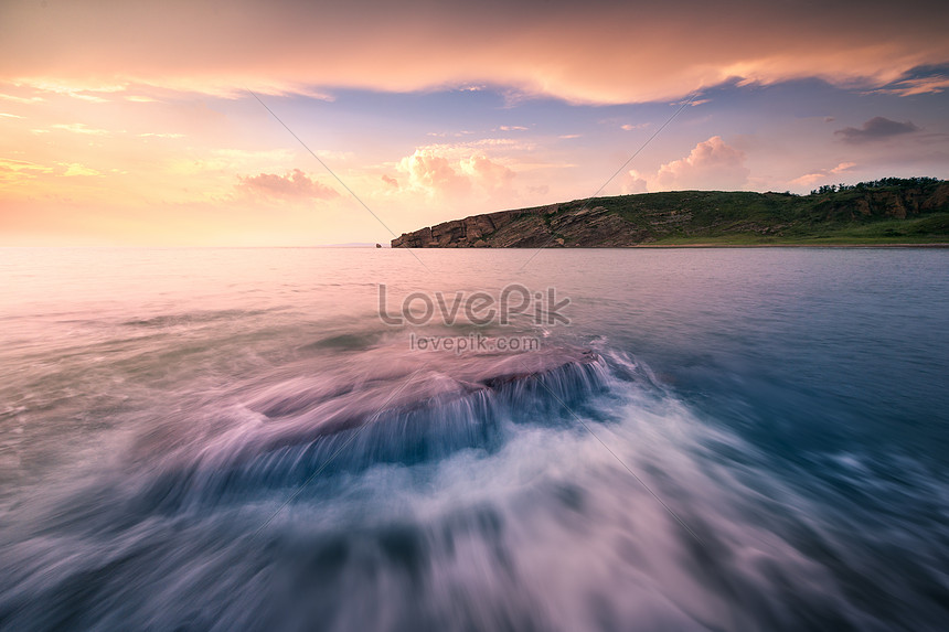 Foto Pemandangan Laut Indah - Arini Gambar