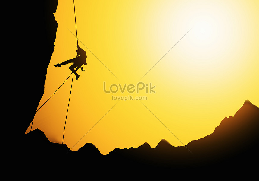 Download Rock Climbing Silhouette Creative Image Picture Free Download 500717965 Lovepik Com Yellowimages Mockups