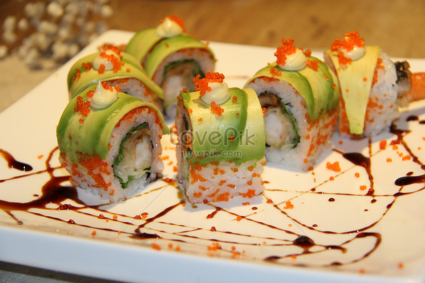 Butterfish Sushi Photo Image Picture Free Download Lovepik Com