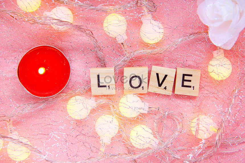 ラブバレンタインスイートピンクの背景の静物素材イメージ 写真 Id Prf画像フォーマットjpg Jp Lovepik Com
