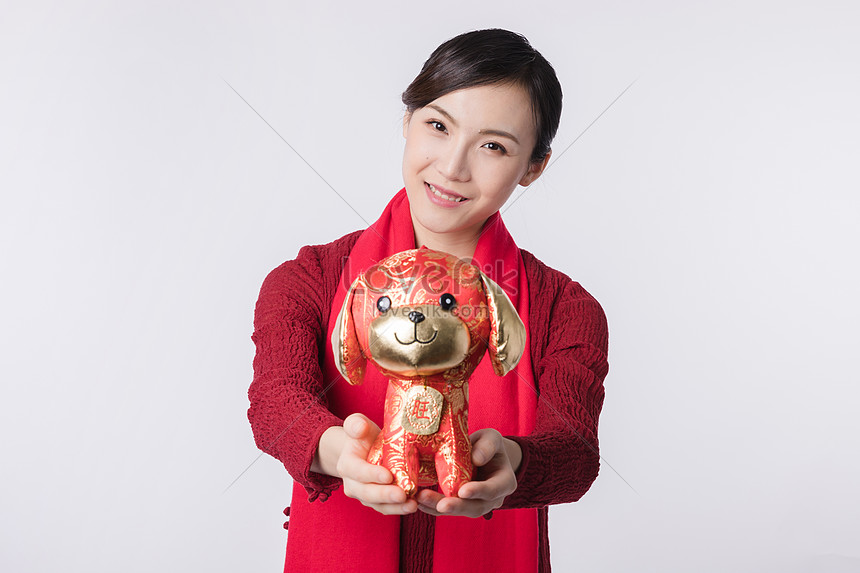 chinese new year doll