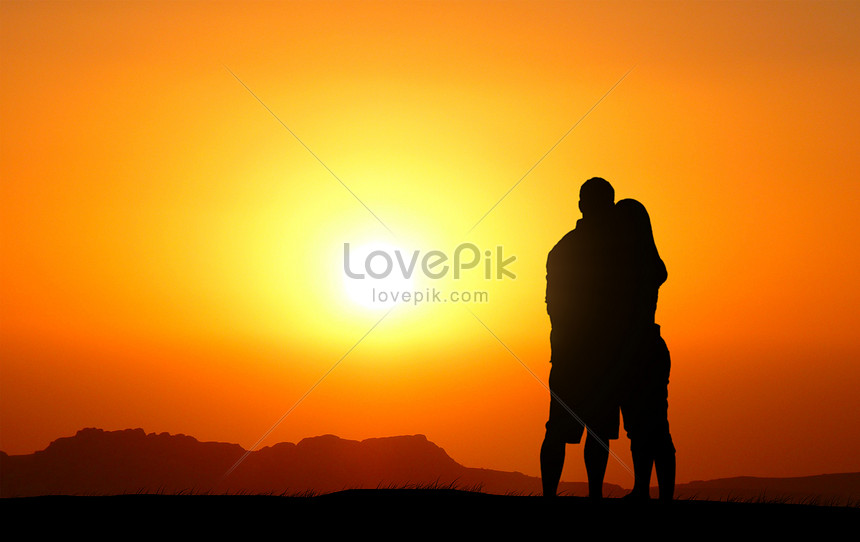 夕日のカップルイメージ クリエイティブ Id Prf画像フォーマットjpg Jp Lovepik Com