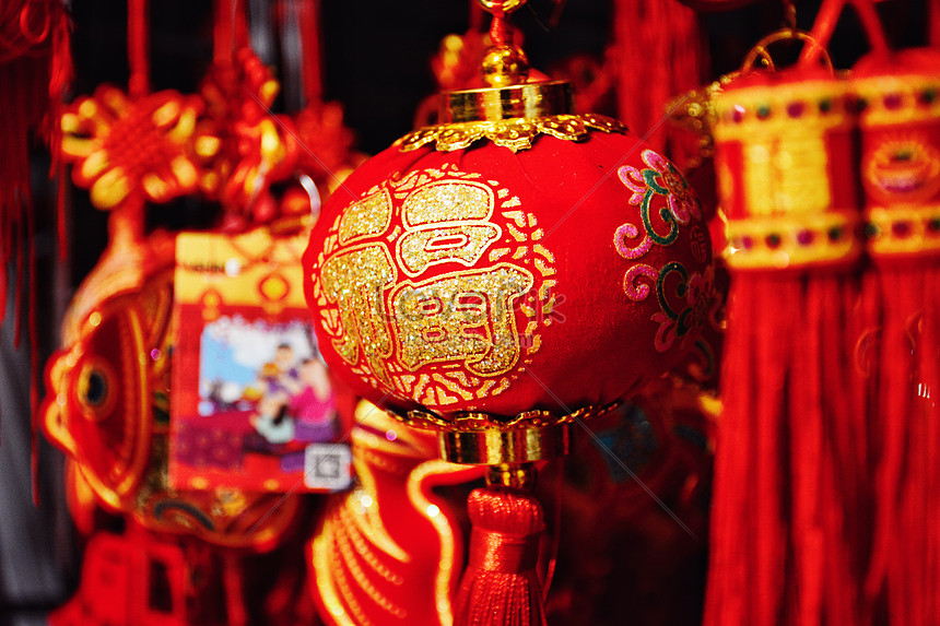 Couplet lantern festival in spring festival photo image_picture free