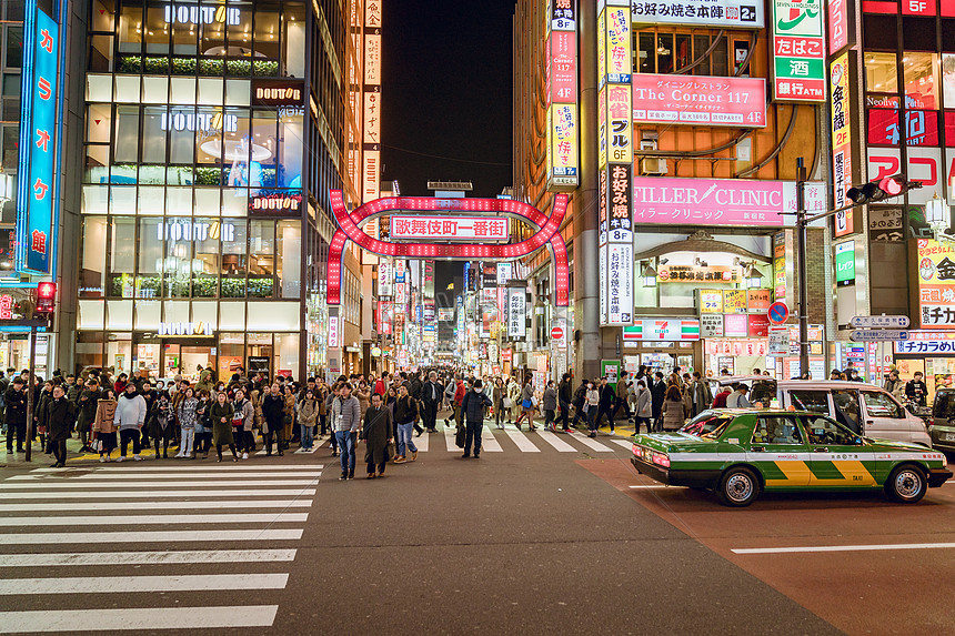 東京新宿夜景圖片素材 Jpg圖片尺寸6000 4000px 高清圖片 Zh Lovepik Com