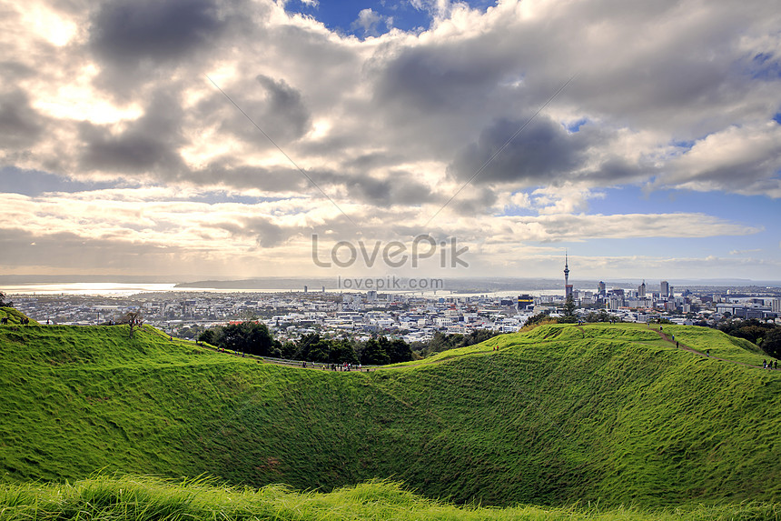 Pemandangan New Zealand Gambar Unduh Gratis Imej