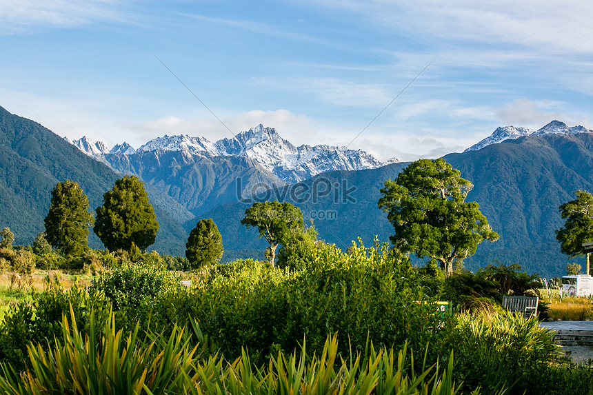 Snowy Mountain In New Zealand Photo Image Picture Free Download Lovepik Com