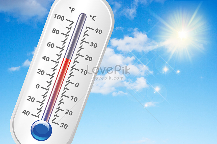 High Temperature Hd Transparent, Original C4d High Temperature Thermometer  Simple, Simple, Business, Creativity PNG Image For Free Download