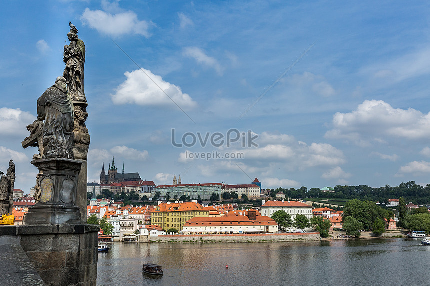 チェコ共和国プラハの有名なカレル橋の風景イメージ 写真 Id Prf画像フォーマットjpg Jp Lovepik Com