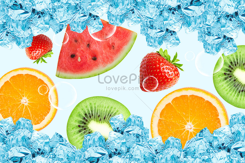 Hình Nền Trái Cây Mùa Hè Mát Lạnh Tải Về Miễn Phí, Hình ảnh Đá, hoa quả, trái  cây mùa hè mát lạnh Sáng Tạo Từ Lovepik