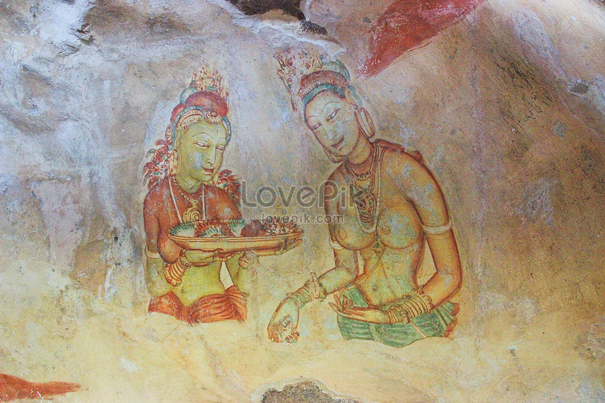 Rock Painting In Lion Rock Scenic Area Sri Lanka Photo Image Picture Free Download Lovepik Com