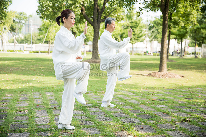 Ancianos Ejercicios De Tai Chi Descarga Gratuita Hd Imagen De Fotografia Lovepik