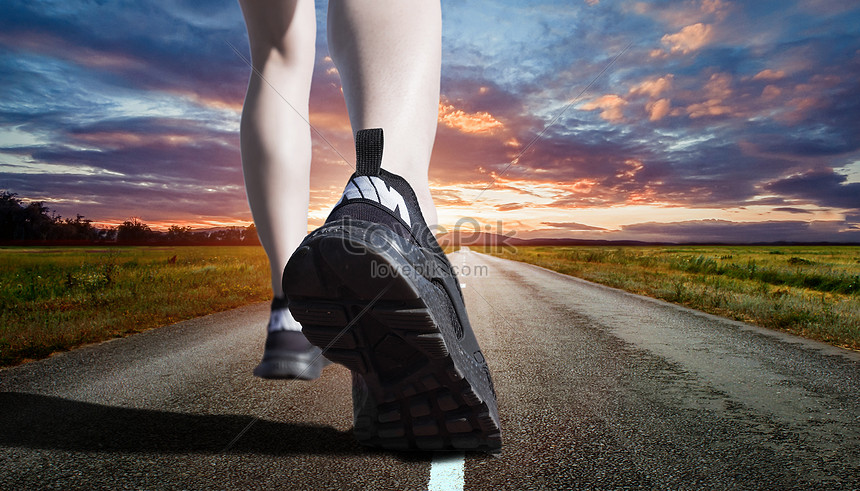 Running background creative image_picture free download  