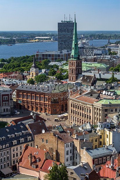 Overlooking The Historic City Of Riga Capital Of Latvia Photo Image Picture Free Download Lovepik Com