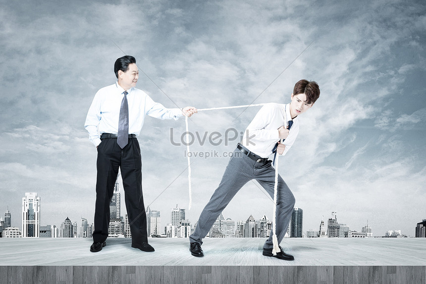 Business Competition And Tug Of War Creative Image Picture Free Download Lovepik Com