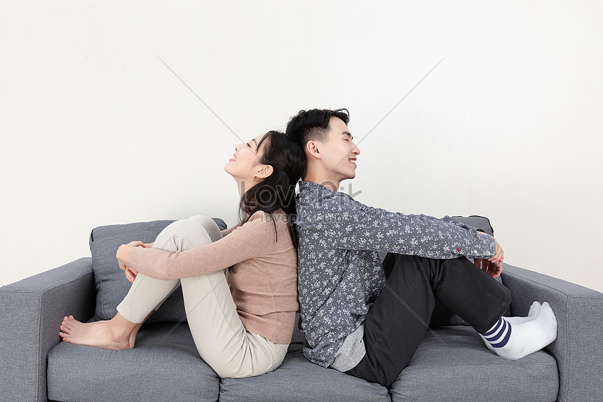 Young Couple Live At Home Photo Image Picture Free Download