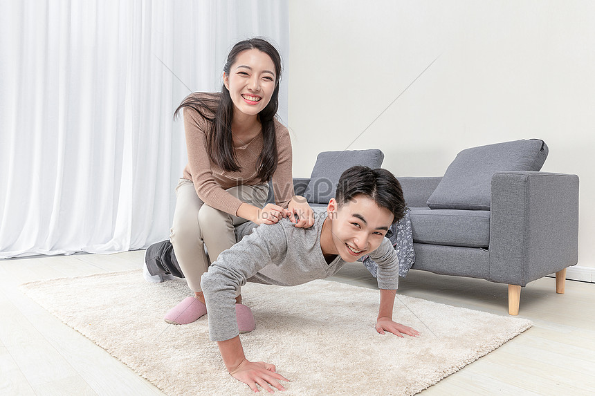 Young Couple Live At Home Photo Image Picture Free Download