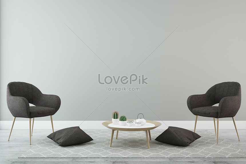 Indoor table and chair combination creative image_picture free download ...