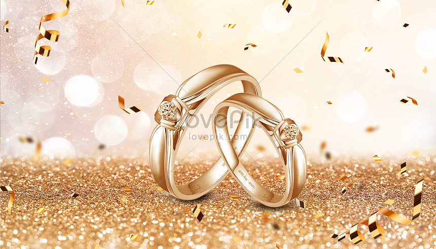 Ring wedding scene creative image_picture free download  