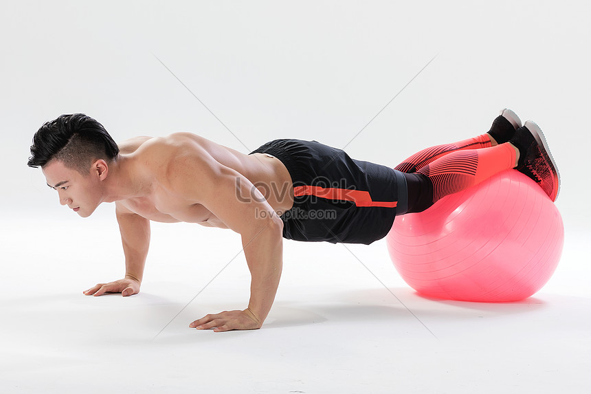 yoga ball action