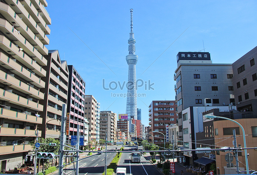 日本東京晴空塔圖片素材 Jpg圖片尺寸50 3456px 高清圖片 Zh Lovepik Com