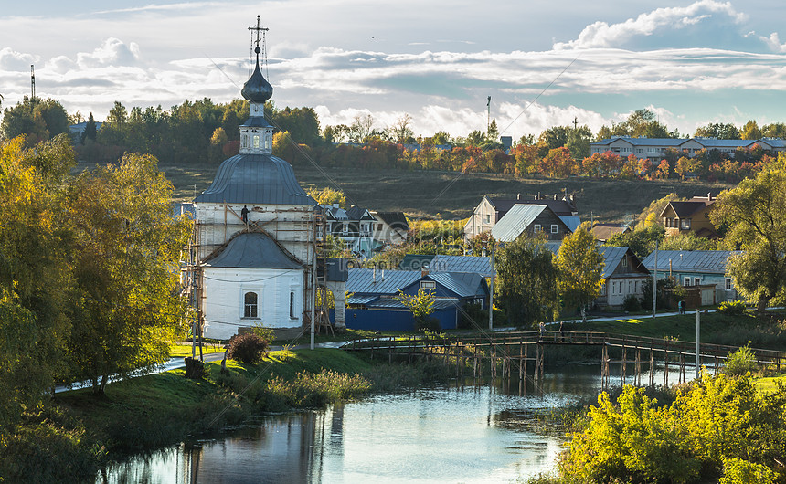 ロシアの有名なゴールデンサークル町スズダリの夕日の風景イメージ 写真 Id Prf画像フォーマットjpg Jp Lovepik Com