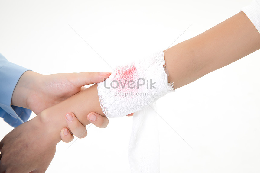 腕のけがの包帯イメージ 写真 Id Prf画像フォーマットjpg Jp Lovepik Com