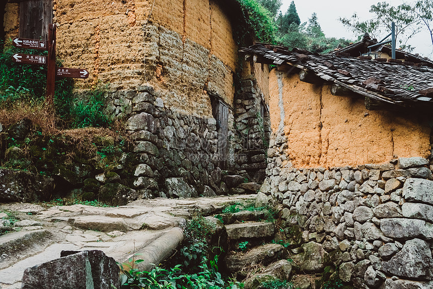 Pemandangan Desa Yunhe Zhejiang Gambar Unduh Gratis Foto