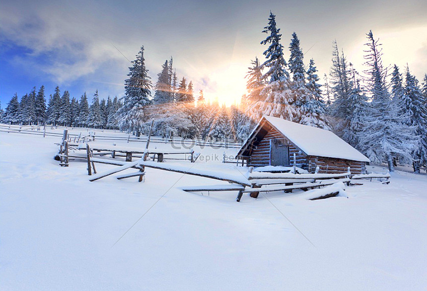 Hình Nền Tuyết Mùa đông Cảnh Tải Về Miễn Phí, Hình ảnh bông tuyết, mùa đông,  tuyết Sáng Tạo Từ Lovepik