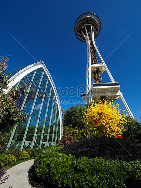 Seattle Chihuly Garden Photo Image Picture Free Download