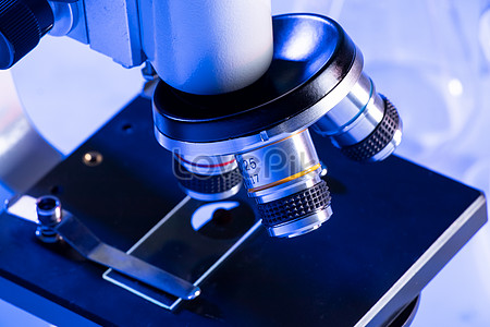 Doctor with microscope photo image_picture free download 501509325 ...