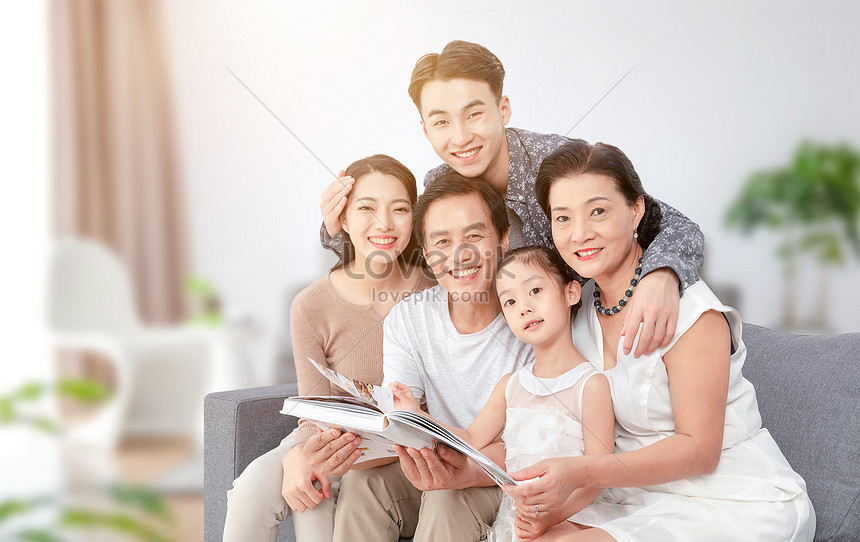 عائلة سعيدة, وقت الأسرة الآسيوية, صحة الأسرة الآسيوية, أسرة مريحة