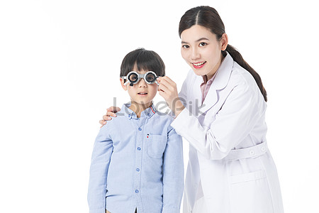 Examination of visual acuity photo image_picture free download ...