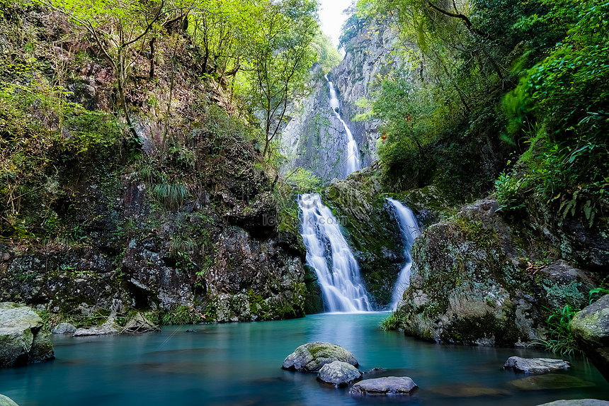 Tempat Pemandangan Indah Baizhou Feizhang Gambar Unduh