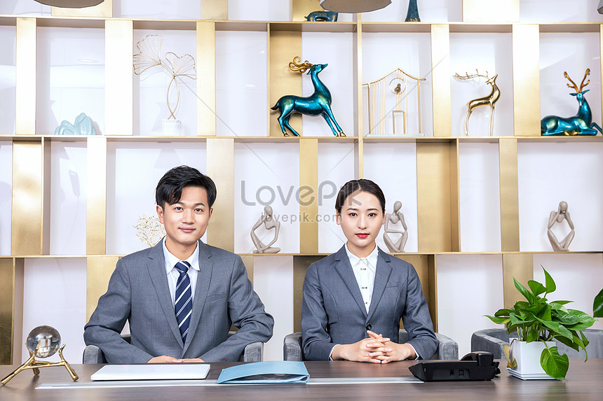 Front Desk Staff Photo Image Picture Free Download