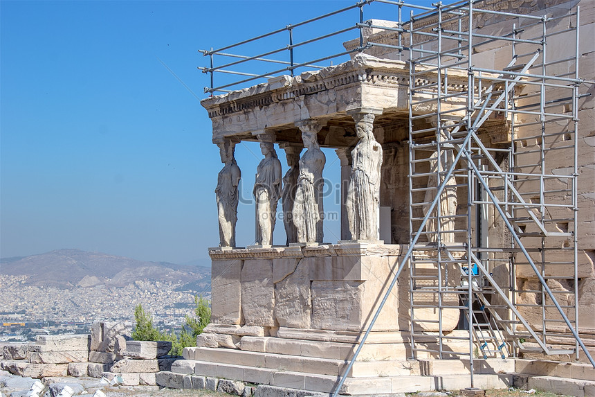 アテネ ギリシャの修理でパルテノン神殿イメージ 写真 Id Prf画像フォーマットjpg Jp Lovepik Com