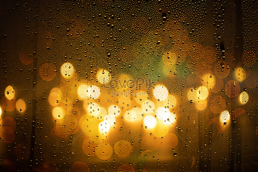 Jendela Tempat Hujan Malam Gambar Unduh Gratis Foto