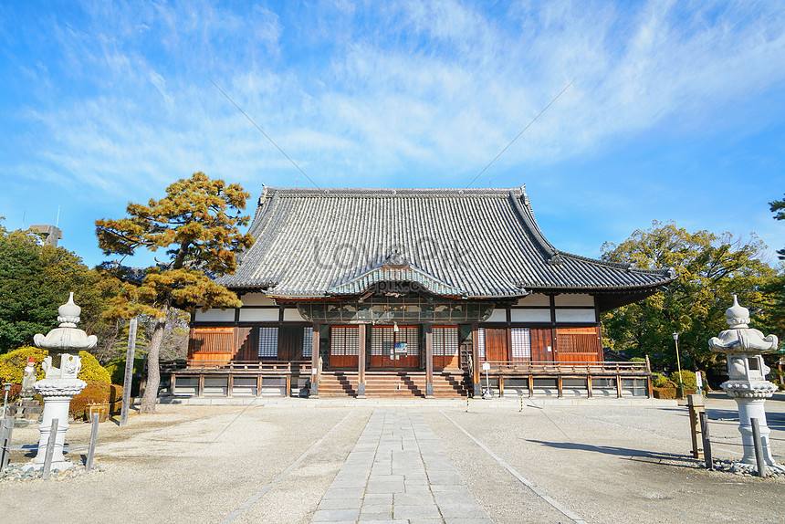 Patio Del Templo De Estilo Japones Japones Descarga Gratuita Hd Imagen De Fotografia Lovepik