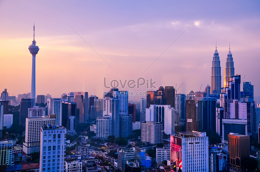 Kuala Lumpur Skyline Gambar Unduh Gratis Imej 501316525 Format Jpg My Lovepik Com