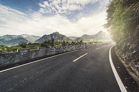 Mountain Road Images, HD Pictures For Free Vectors & PSD Download -  
