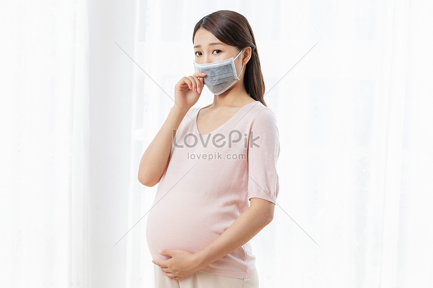 Download Pregnant Woman Wearing A Mask Photo Image Picture Free Download 501350035 Lovepik Com PSD Mockup Templates