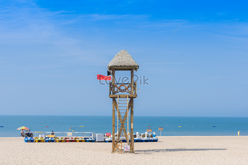 รูปเวยไห่ในหาดว่ายน้ำ, HD รูปภาพซานตงเวยไห่รเฉิงชายทะเลชายหาดอาบน้ำชาย ...