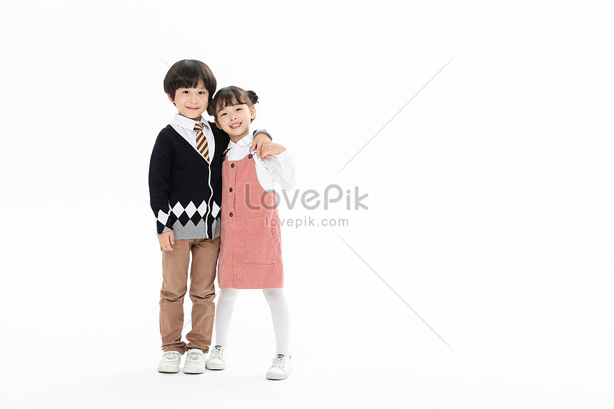 Little Boy Girl Happy To Grow Up Photo Image Picture Free Download Lovepik Com