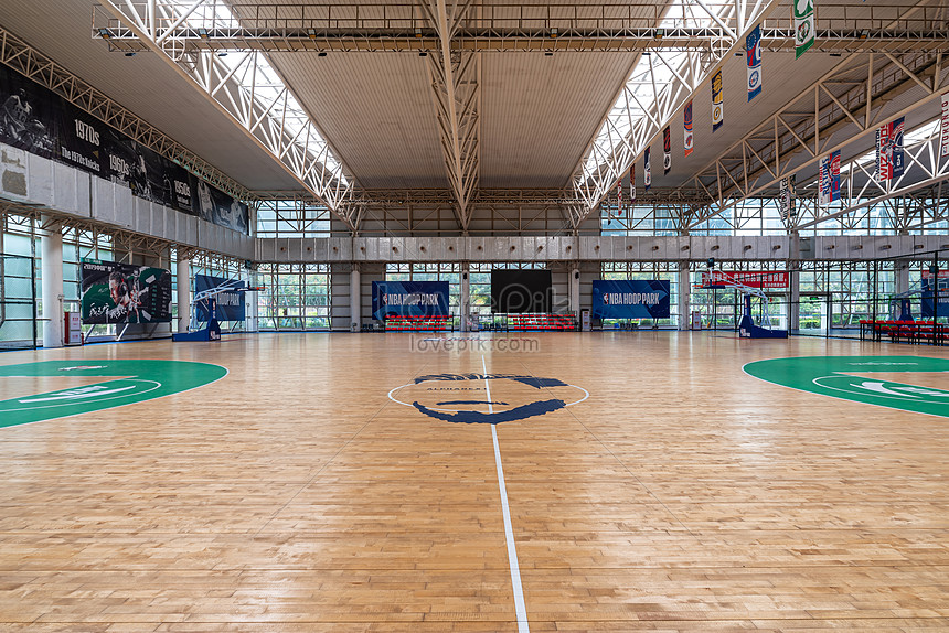 Indoor Basketball Court Picture And Hd Photos Free Download On Lovepik