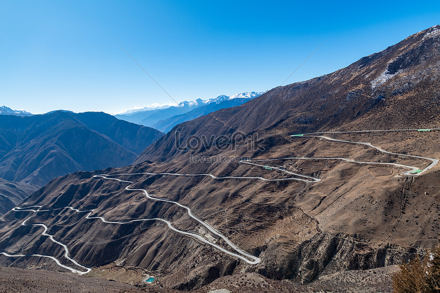 Aerial Photography Of Nujiang 72 In Changdu Changdu Tibet Auto Picture ...