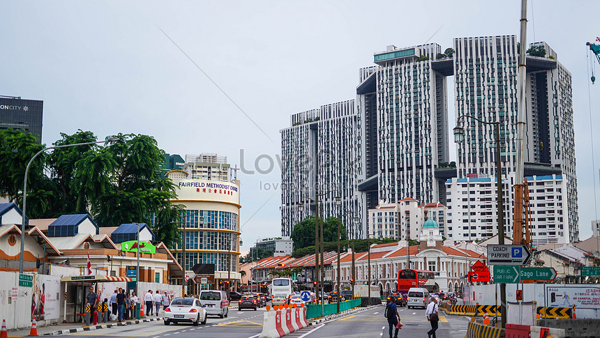 Singapore City Street View Photo Image Picture Free Download 501550590 Lovepik Com