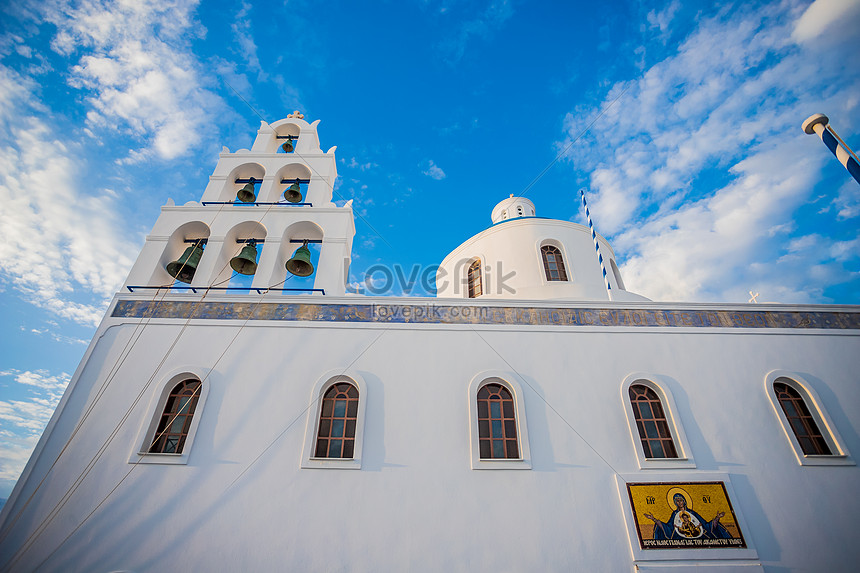 Santorini landmarks photo image_picture free download 501552995_lovepik.com