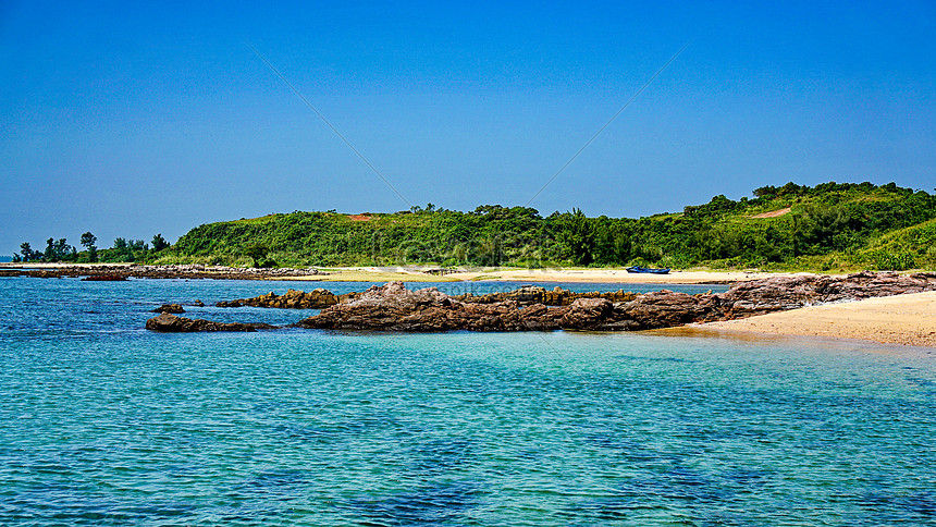 Red Cliffs On The Sea Weihai Beach Fangchenggang Beihai Guan Picture ...