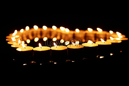 Blessing Candle Download Free | Banner Background Image on Lovepik ...