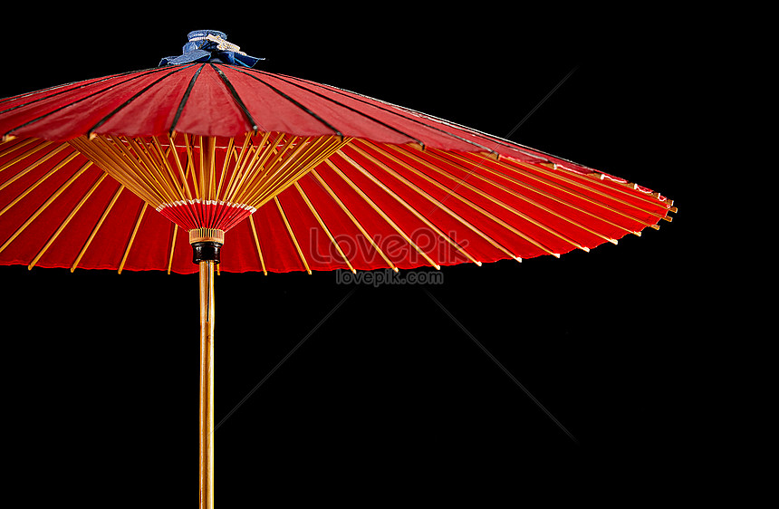 Paraguas De De Aceite Antiguo Rojo Tradicional Chino | Gratuita HD de Foto - Lovepik