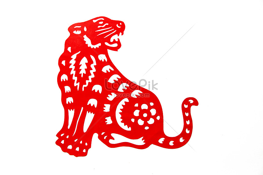 Year Of The Tiger Paper Cut Window Grilles Picture And HD Photos | Free ...